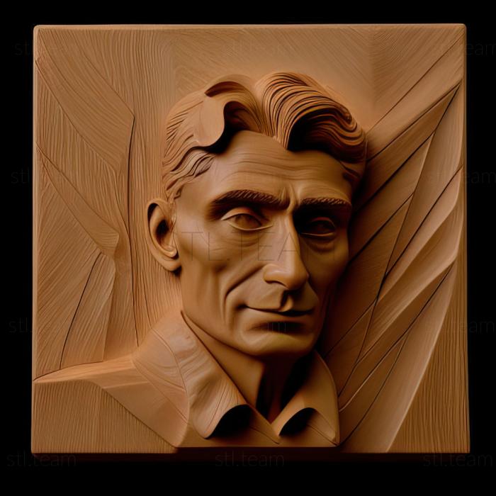3D model Reincarnation Franz Kafka 1915 (STL)